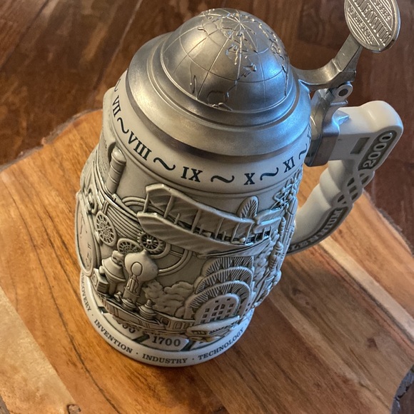 Vintage MILLENNIUM embossed stein mug - Picture 16 of 16